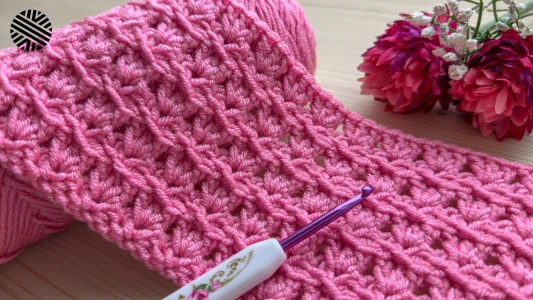 Very Easy Crochet Pattern for Beginners - New Crochet Stitch for Baby Blanket, Bag, Sweater and Scarf