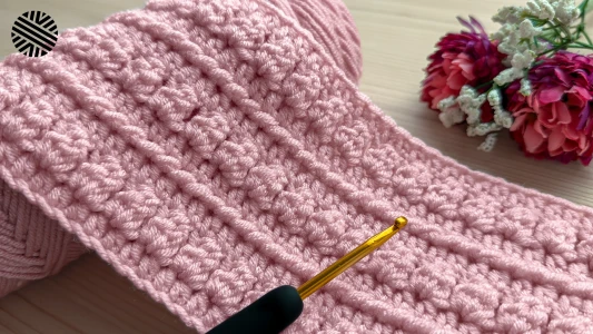 Very Easy Crochet Pattern for Beginners - Crochet Stitch for Baby Blanket, Bag and Scarf