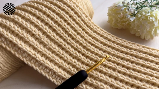 SUPER EASY and FAST Crochet Pattern for Beginners - Crochet Stitch for Blanket, Bag, Scarf, Sweater and Hat