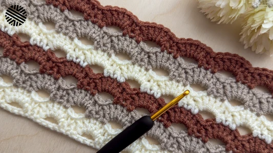 VERY EASY Crochet Pattern for Beginners - Crochet Stitch for Baby Blanket, Shawl & Bag