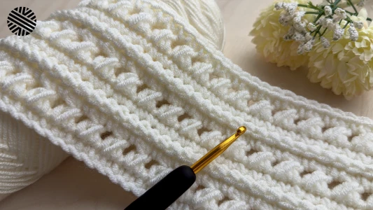 Very Easy Crochet Pattern for Beginners - Crochet Stitch for Blanket, Bag, Scarf & Sweater
