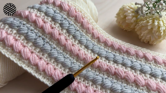Very Easy and Unusual Crochet Pattern for Beginners - Crochet Stitch for Baby Blanket, Bag and Scarf