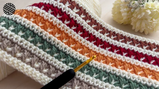 VERY EASY Crochet Pattern for Beginners - UNUSUAL Crochet Stitch for Blanket, Sweater, Scarf & Bag