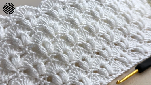 UNUSUAL and VERY EASY Crochet Pattern for Beginners - Crochet Stitch for Baby Blanket, Bag, Scarf and Bedspread