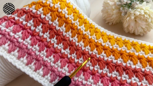 SUPER EASY Crochet Pattern for Beginners - Unusual Crochet Stitch for Blanket, Bag and Bedspread