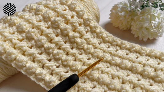 VERY EASY Crochet Pattern for Beginners - Crochet Stitch for Baby Blanket, Bag and Scarf