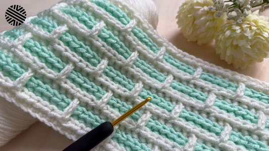 VERY EASY & UNUSUAL Crochet Pattern for Beginners - Crochet Stitch for Baby Blanket, Bag and Scarf