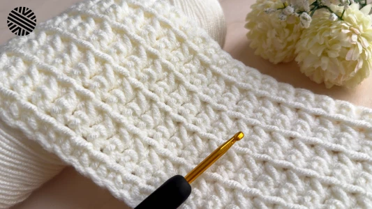 SUPER-DUPER EASY & FAST Crochet Pattern for Beginners - Crochet Stitch for Baby Blanket, Bag, Scarf and Sweater