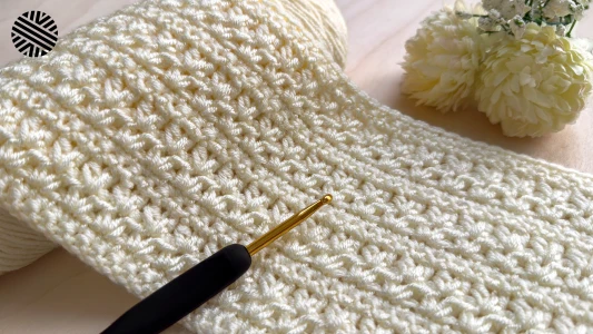 SUPER EASY Crochet Pattern for Beginners - LOVELY Crochet Stitch for Baby Blanket, Bag, Scarf and Sweater