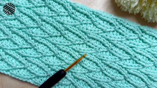 This EASY Crochet Pattern is a WONDER - Crochet Stitch for Baby Blanket, Bag, Shawl and Sweater