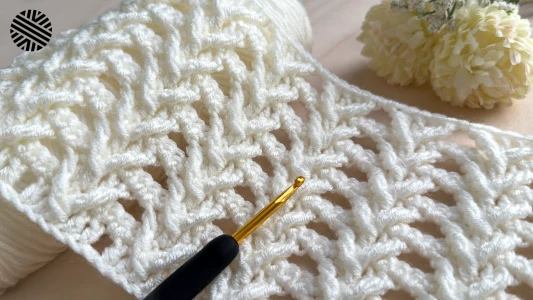 VERY EASY & UNUSUAL Crochet Pattern for Beginners - Crochet Stitch for Baby Blanket, Bag, Bedspread and Shawl