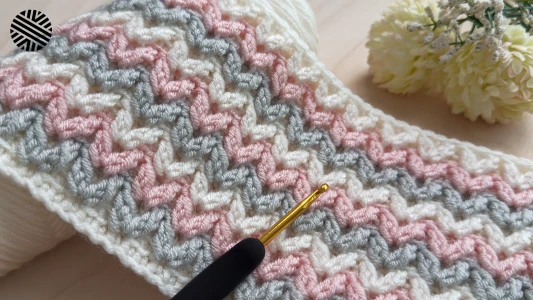 VERY EASY Crochet Pattern for Beginners - NEW Crochet Stitch for Baby Blanket, Bag, Sweater and Scarf
