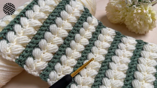 Unusual and Very Easy Crochet Pattern for Beginners - Crochet Stitch for Baby Blanket, Bag and Hat