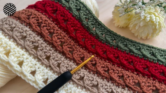 Very Easy Crochet Pattern for Beginners - Crochet Stitch for Blanket, Bag and Scarf