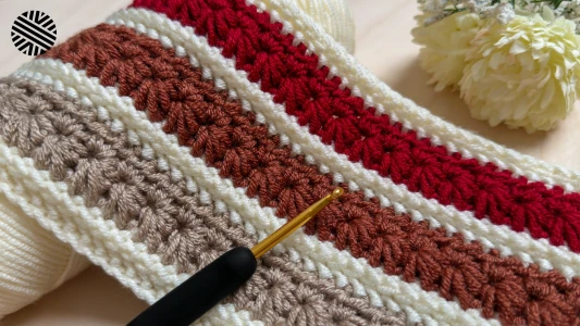 Very Easy & Unusual Crochet Pattern for Beginners - Crochet Stitch for Baby Blanket, Bag and Scarf