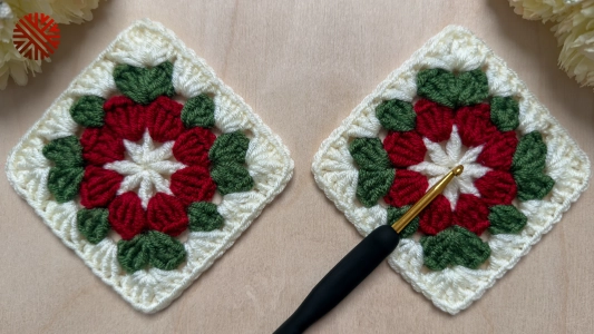 Super Easy Granny Square Crochet Pattern for Beginners