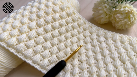 Super Easy Crochet Pattern for Beginners - Timeless Crochet Stitch for Baby Blanket, Bag, Scarf, Cardigan and Hat