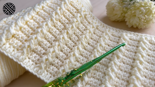 Unique & Very Easy Crochet Pattern for Beginners - Crochet Stitch for Blanket, Bag, Sweater and Scarf