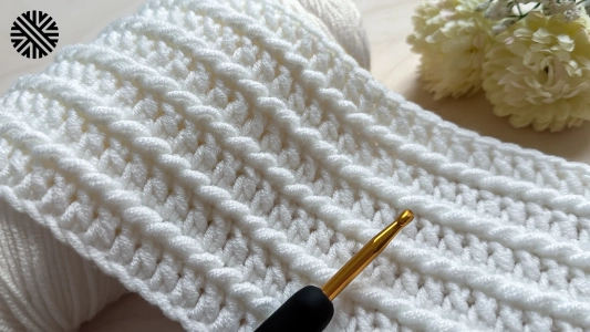 Super Easy & Fast Crochet Pattern for Beginners - Crochet Stitch for Baby Blanket, Bag, Scarf and Bedspread