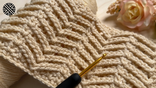 Very Easy Crochet Pattern for Beginners - Crochet Stitch for Blanket, Bag, Scarf and Bedspread