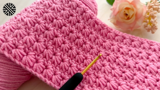 Very Easy Crochet Pattern for Beginners - Crochet Stitch for Baby Blanket, Bag and Shawl