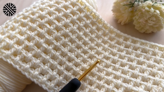 Very Easy Crochet Pattern for Beginners - Crochet Stitch for Blanket, Bag, Sweater and Scarf
