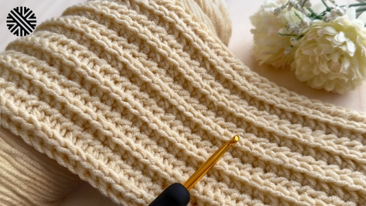 Very Easy Crochet Pattern for Beginners - Crochet Stitch for Baby Blanket, Scarf, Hat, Sweater and Bag