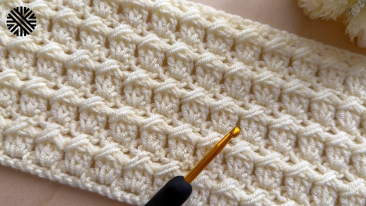 So Easy & Unique Crochet Pattern for Beginners - Crochet Stitch for Blanket, Bag, Scarf and Sweater