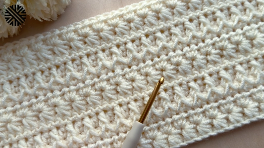 Very Easy Crochet Pattern for Beginners - Crochet Stitch for Baby Blanket, Bag and Scarf