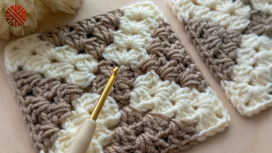Super Easy & Wonderful Granny Square Crochet Pattern for Beginners