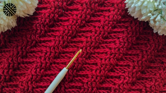 Very Easy-To-Follow & Unusual Crochet Pattern - Crochet Stitch for Blanket, Scarf and Bag