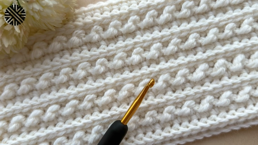 Very Easy Crochet Pattern for Beginners - Crochet Stitch for Blanket, Bag, Sweater and Scarf