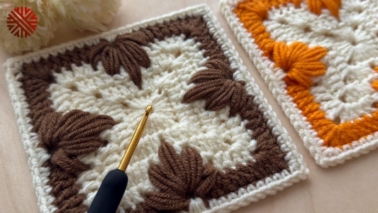 Very Easy & Lovely Granny Square Crochet Pattern for Beginners
