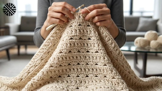 Truly Unique & Very Easy Crochet Pattern for Beginners - Crochet Stitch for Blanket, Bag, Bedspread and Scarf
