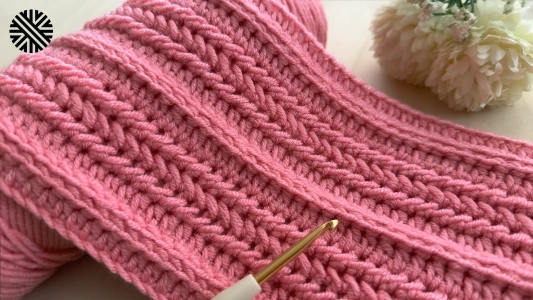 New & Very Easy Crochet Pattern for Beginners - Crochet Stitch for Blanket, Scarf, Cardigans & Bag